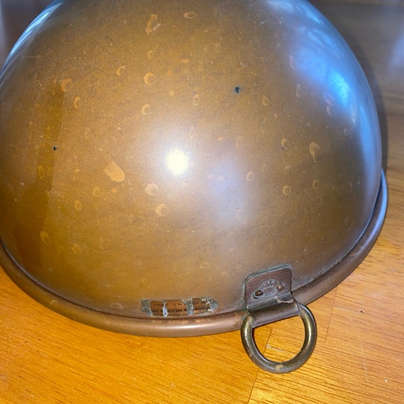 Benjamin & Medwin Copper Planter bowl vintage 1lb 6oz wall Art NY RARE - Picture 4 of 8